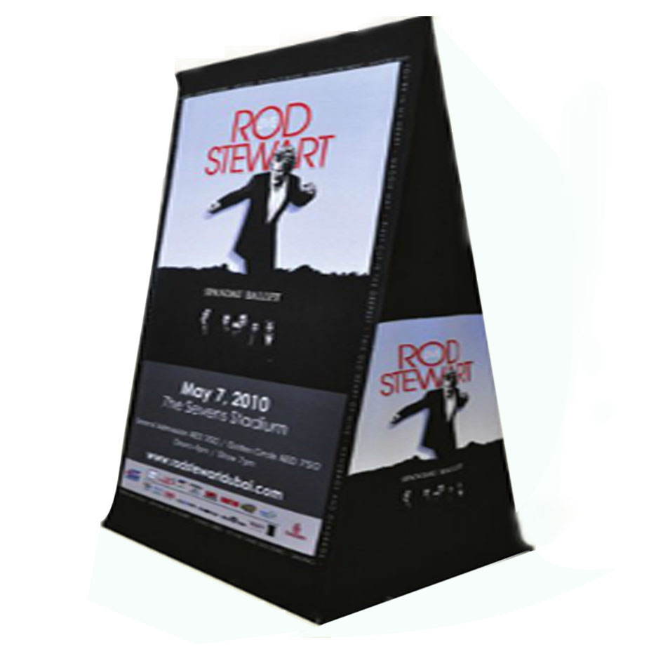 Vertical Toblerone Stand